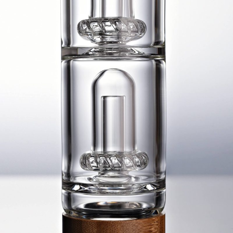 Dual ufo percolator VITAE Glass closeup